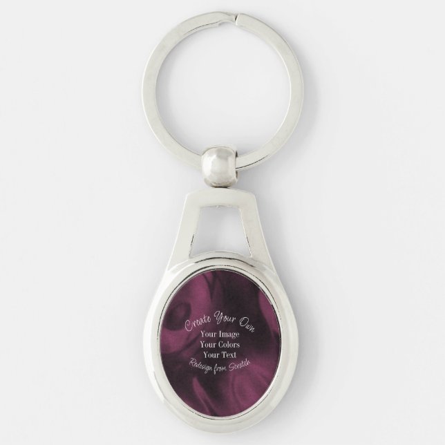Create Your Own Custom Personalised Key Ring (Front)