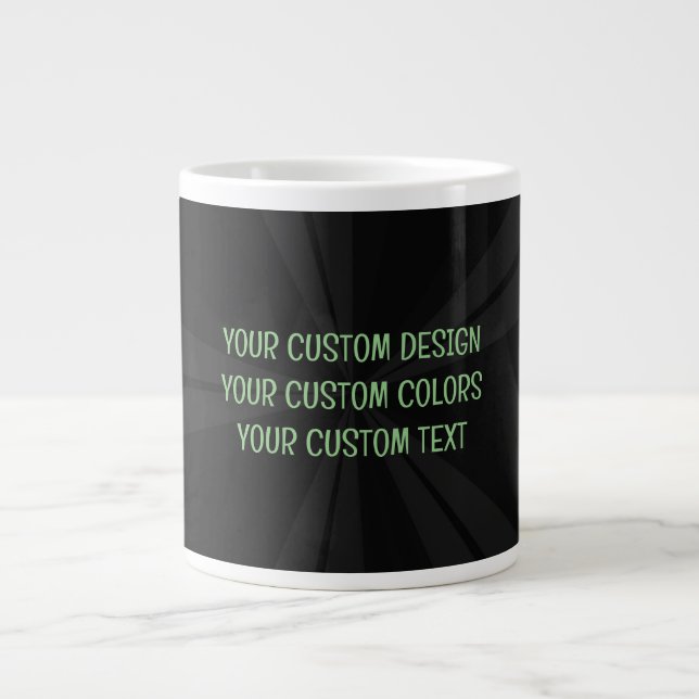 Create Your Own Custom Personalised Large Coffee Mug (Front)