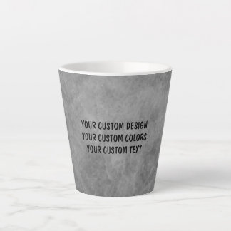 Create Your Own Custom Personalised Latte Mug