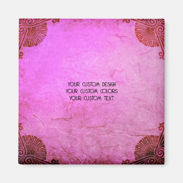 Create Your Own Custom Personalised Magnet (Front)