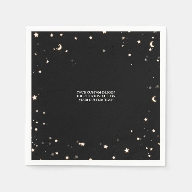 Create Your Own Custom Personalised Napkin (Front)