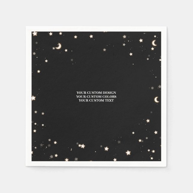 Create Your Own Custom Personalised Napkin (Front)