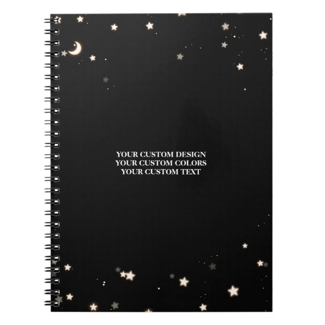 Create Your Own Custom Personalised Notebook (Front)