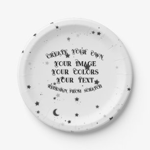 Create Your Own Custom Personalised Paper Plate