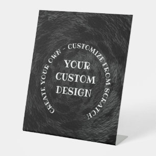 Create Your Own Custom Personalised Pedestal Sign