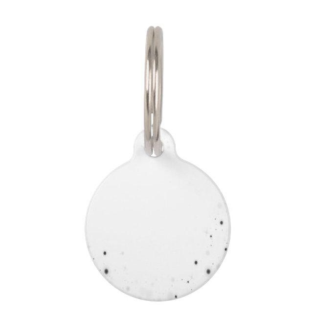 Create Your Own Custom Personalised Pet Tag (Front)