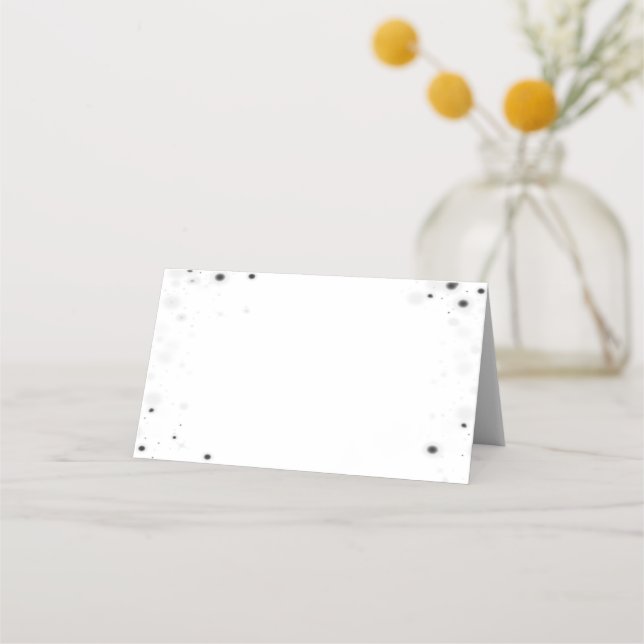 Create Your Own Custom Personalised Place Card (Front)