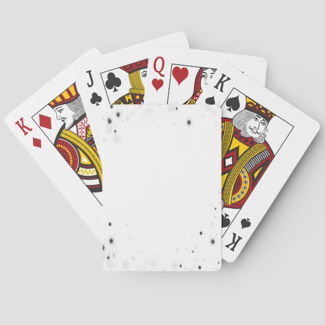Create Your Own Custom Personalised Playing Cards (Back)