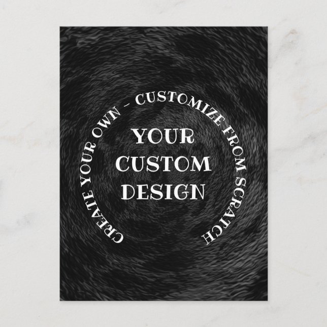 Create Your Own Custom Personalised Postcard (Front)