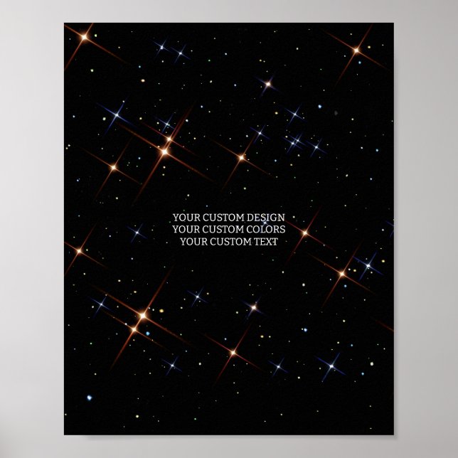 Create Your Own Custom Personalised Poster (Front)