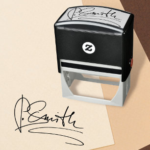 Create Your Own Custom Personalised Signature Self-inking Stamp
