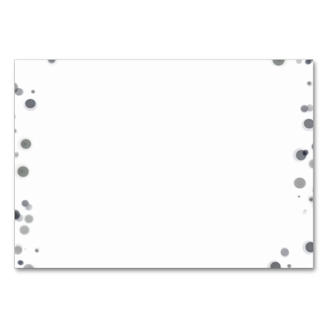 Create Your Own Custom Personalised Table Number (Front)