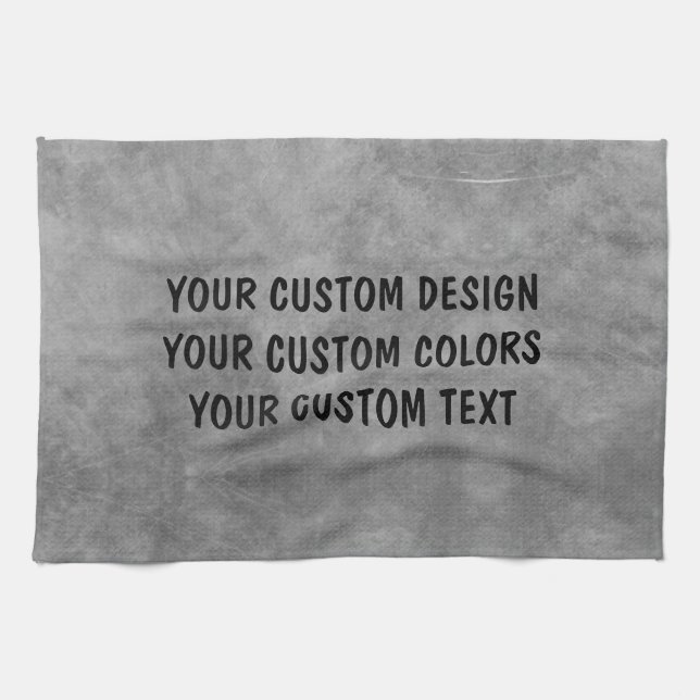 Create Your Own Custom Personalised Tea Towel (Horizontal)