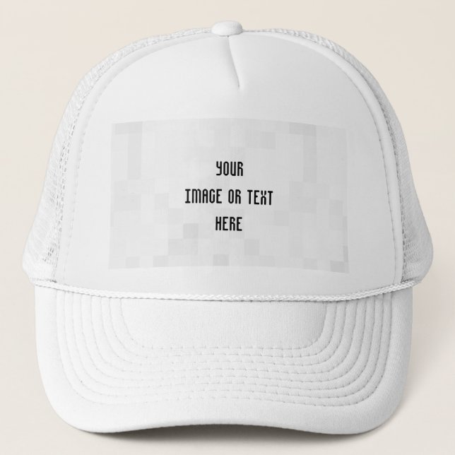 Create Your Own Custom Personalised Trucker Hat (Front)