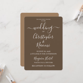Create Your Own Custom Personalised Wedding Invitation