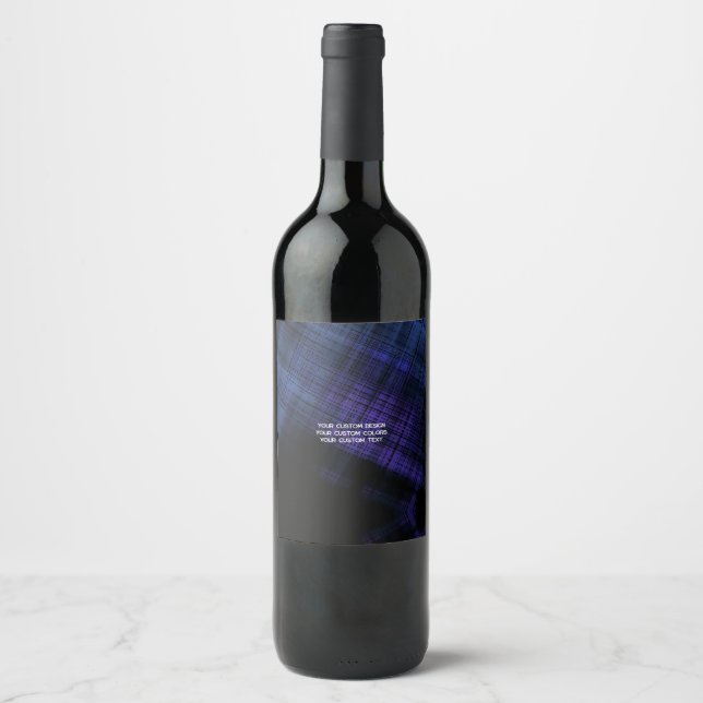 Create Your Own Custom Personalised Wine Label (Front)