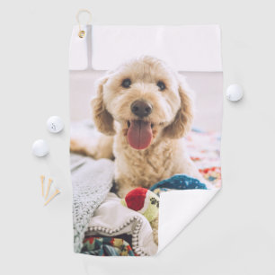 Create Your Own Custom Pet Photo Golf Towel