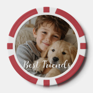Create your own custom pet poker chips