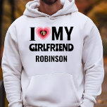 Create Your Own Custom Photo and Name Personalised Hoodie<br><div class="desc">Celebrate love and cherished moments with our Custom Photo Name Personalised Hoodie, a thoughtful and heartwarming gift for Valentine's Day, birthdays, and anniversaries. This cosy hoodie is more than just apparel; it's a canvas for your most treasured memories. Add a touch of personalisation by including a special photo and name,...</div>