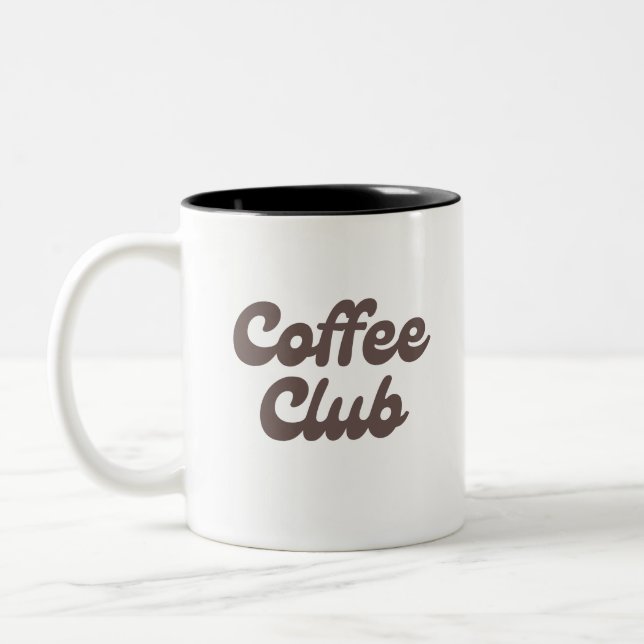 Create Your Own Custom Photo and Text Coffee Mug (Left)