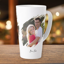 Create Your Own Custom Photo and Text Large Coffee