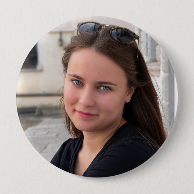 Create your own custom photo button  (Front)