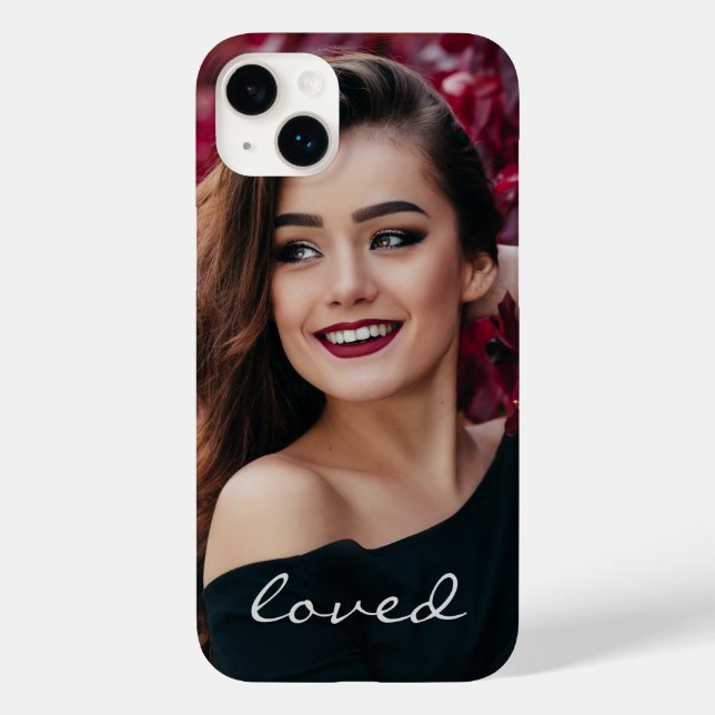 Create Your Own Custom Photo DIY Loved Case-Mate iPhone Case (Back)