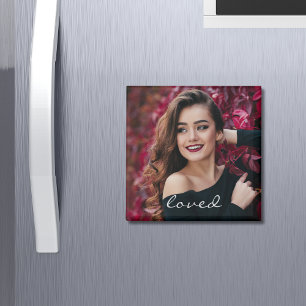 Create Your Own Custom Photo DIY Loved Magnet