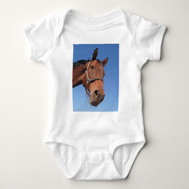 Create Your Own Custom Photo Gift Baby Bodysuit (Front)