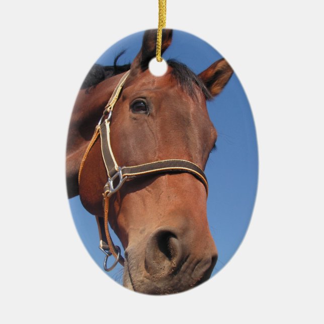 Create Your Own Custom Photo Gift Ceramic Tree Decoration (Front)