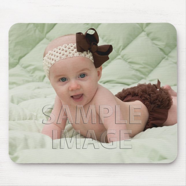 Create Your Own Custom Photo Gift Mouse Pad (Front)