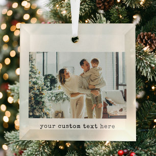 Create Your Own Custom Photo Glass Tree Decoration