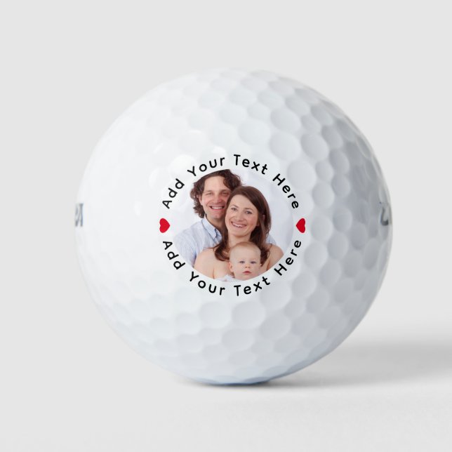 Create Your Own Custom Photo Golf Balls (Front)