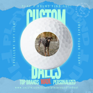 Create Your Own Custom Photo   Golf Balls