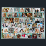 Create Your Own Custom Photo Grid Large Gift Bag<br><div class="desc">How cool is this gift bag! Modern photo grid template for you to add your own photos. Bacground can be changed to any colour.</div>