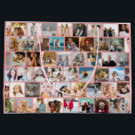 Create Your Own Custom Photo Grid Large Gift Bag<br><div class="desc">How cool is this gift bag! Modern photo grid template for you to add your own photos. Bacground can be changed to any colour.</div>
