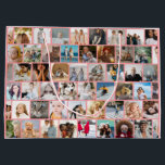 Create Your Own Custom Photo Grid Large Gift Bag<br><div class="desc">How cool is this gift bag! Modern photo grid template for you to add your own photos. Bacground can be changed to any colour.</div>