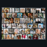 Create Your Own Custom Photo Grid Large Gift Bag<br><div class="desc">How cool is this gift bag! Modern photo grid template for you to add your own photos.</div>