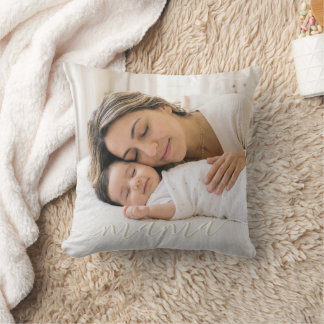 Create Your Own Custom Photo Mothers Day Memory Cushion