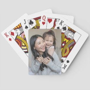 Create Your Own Custom Photo Mummy and Me Playing Cards