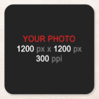 Create Your Own Custom Photo Paper Coaster
