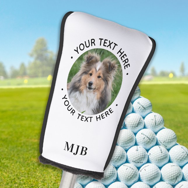 Create Your Own Custom Photo Personalised Putter Golf Head Cover (Creator Uploaded)