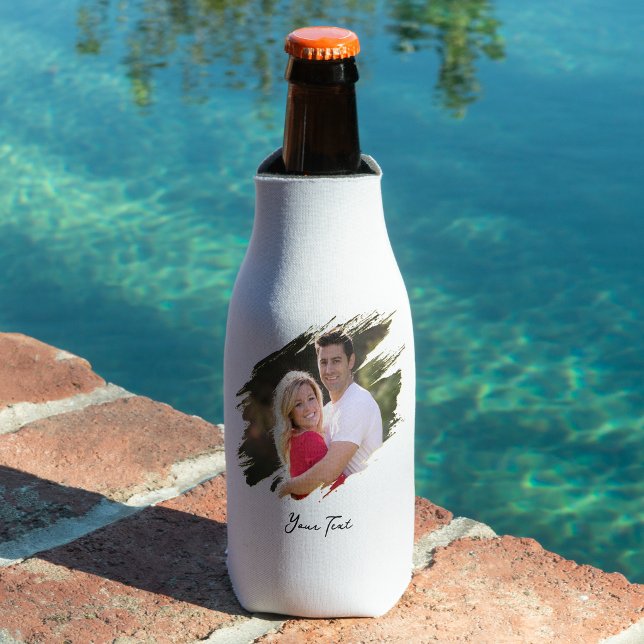 Create Your Own Custom Photo Text Bottle Cooler (Create Your Own Custom Photo Text Bottle Cooler)