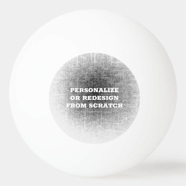 Create Your Own Custom Ping Pong Ball (Front)