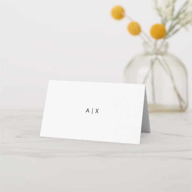 Create Your Own Custom Place Card (Front)