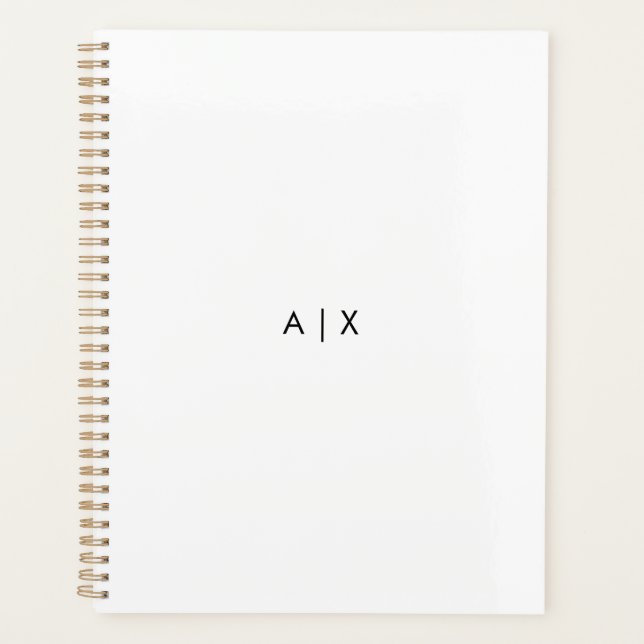 Create Your Own Custom Planner (Front)