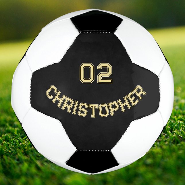 Create Your Own Custom Player Name Jersey Number Soccer Ball (Create Your Own Custom Player Name Jersey Number Soccer Ball)