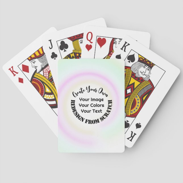 Create Your Own Custom Playing Cards (Back)