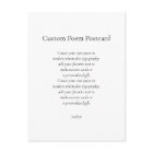Create Your Own Custom Poem