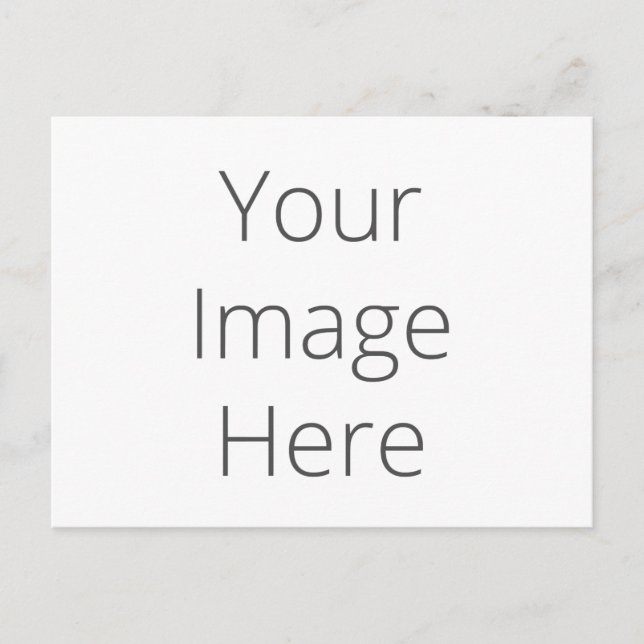 Create Your Own Custom Postcard (Front)